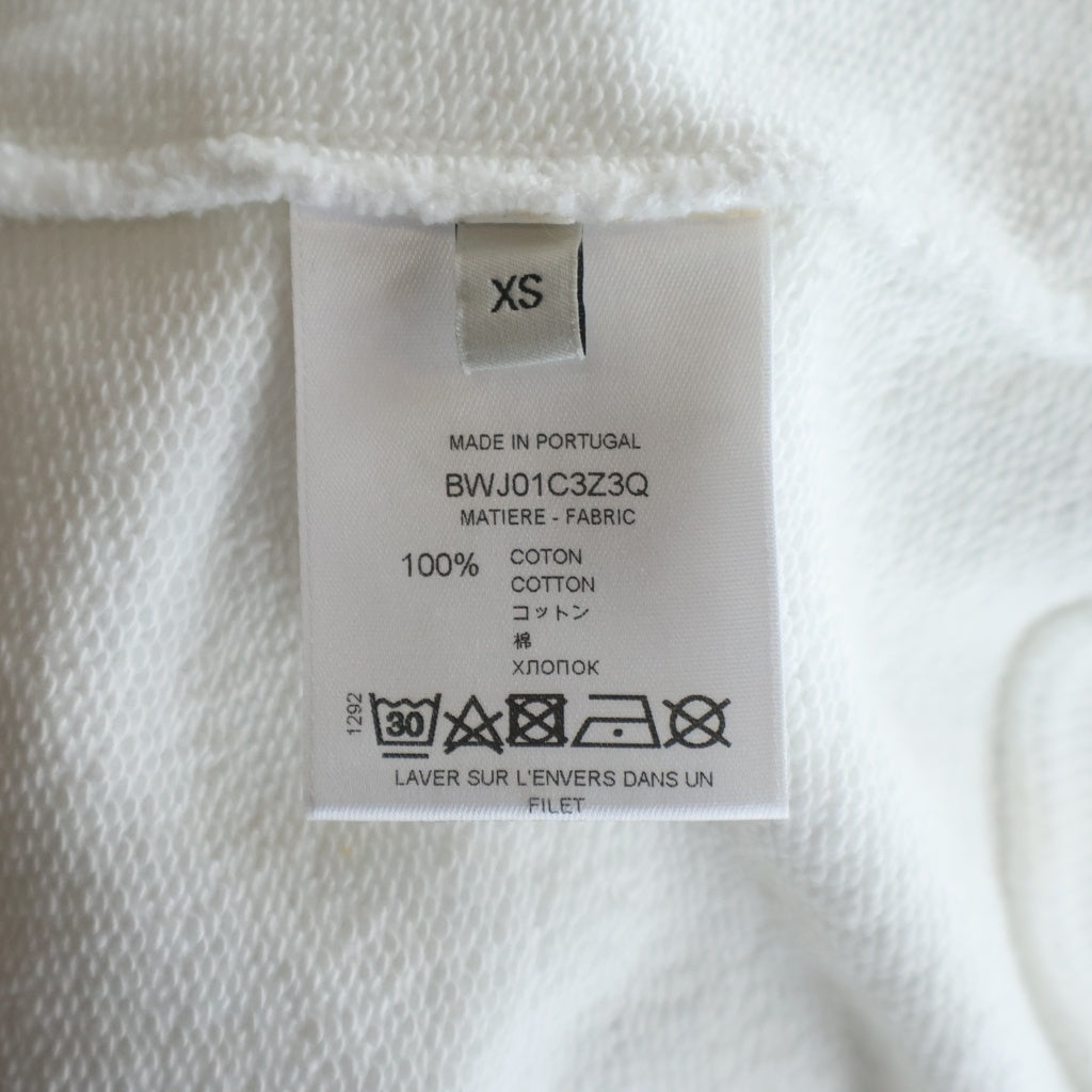 GIVENCHY(ジバンシィ) ロゴプリント 刺繍 プルオーバースウェットパーカー ホワイト BWJ01C3Z3Q レディース