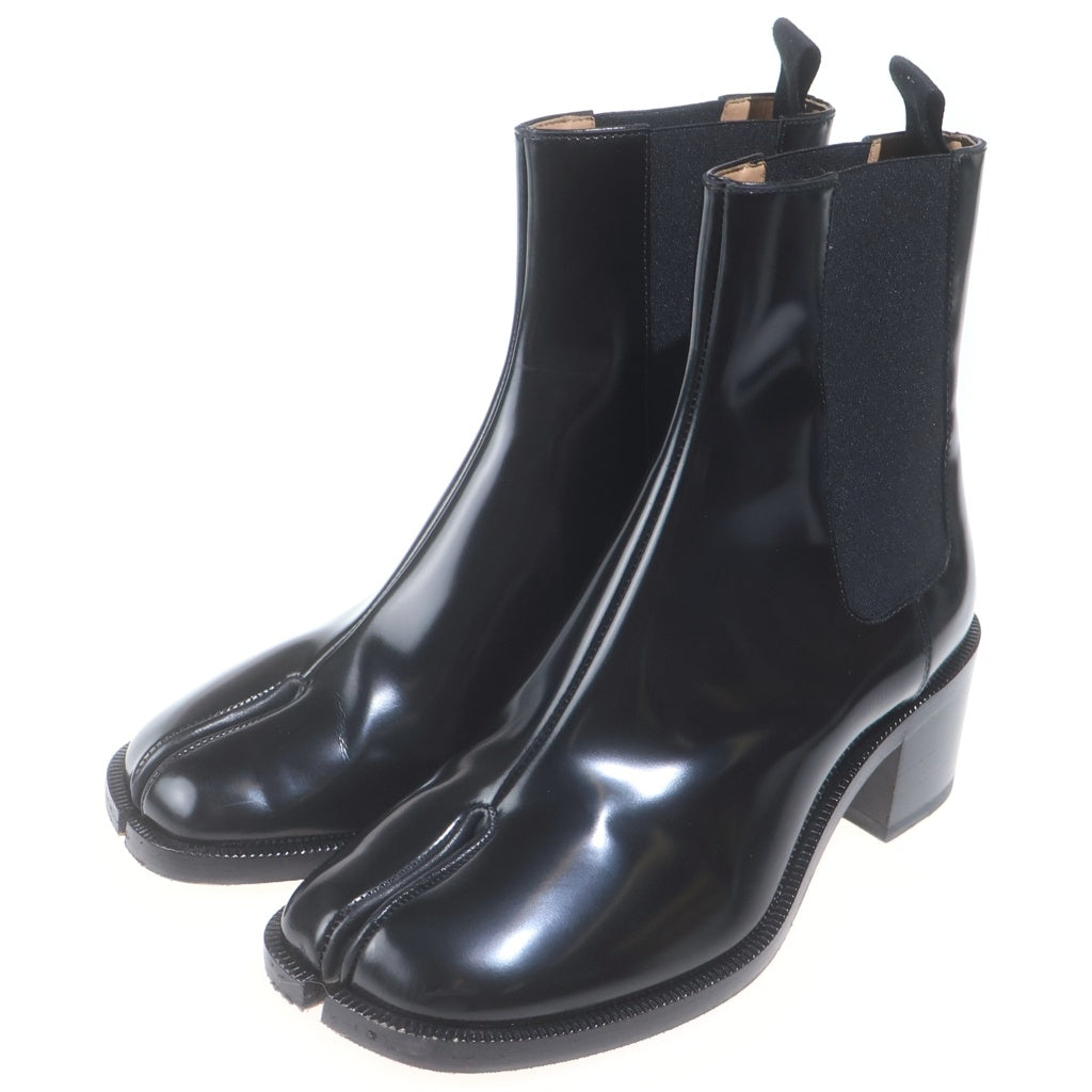 Martin Margiela 22(マルタンマルジェラ) TABI BOOTS サイドゴア アンクル 足袋 タビ ブーツ ブラック レディース 37 S58WU0427PS679
