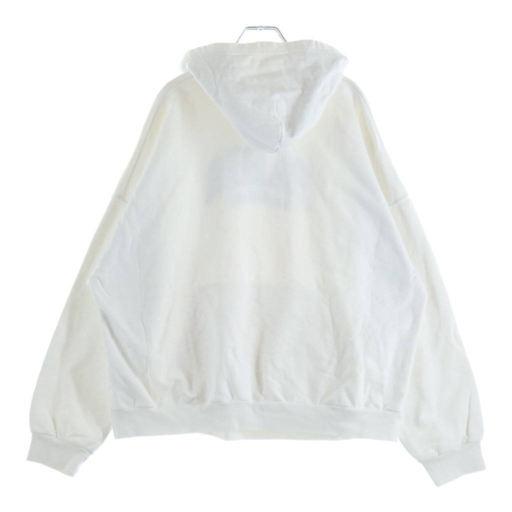 BALENCIAGA(バレンシアガ) PARIS アーチ刺繍ロゴ プルオーバースウェットパーカー ホワイト 675003 TLVL8