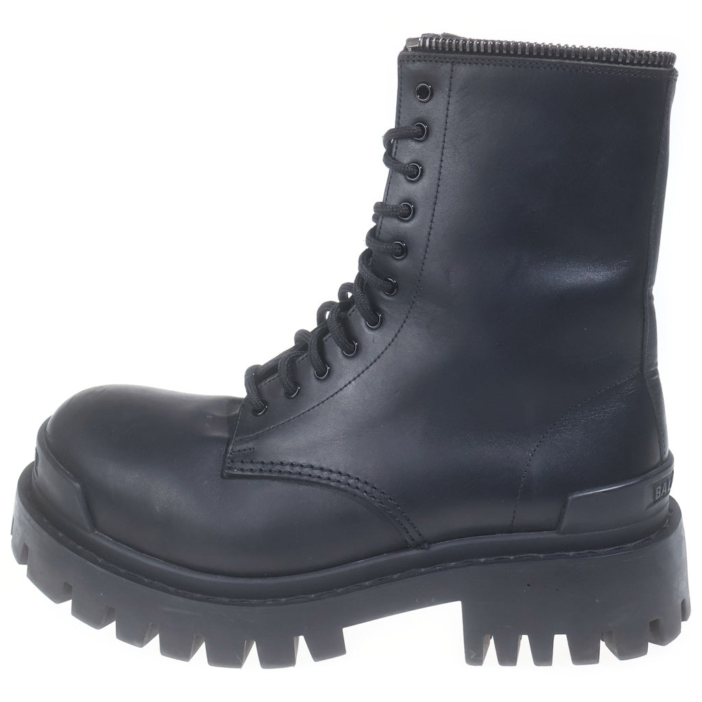 BALENCIAGA(バレンシアガ) Lace Up Combat Boot レースアップコンバットブーツ ブラック レディース 38 1/2 664709