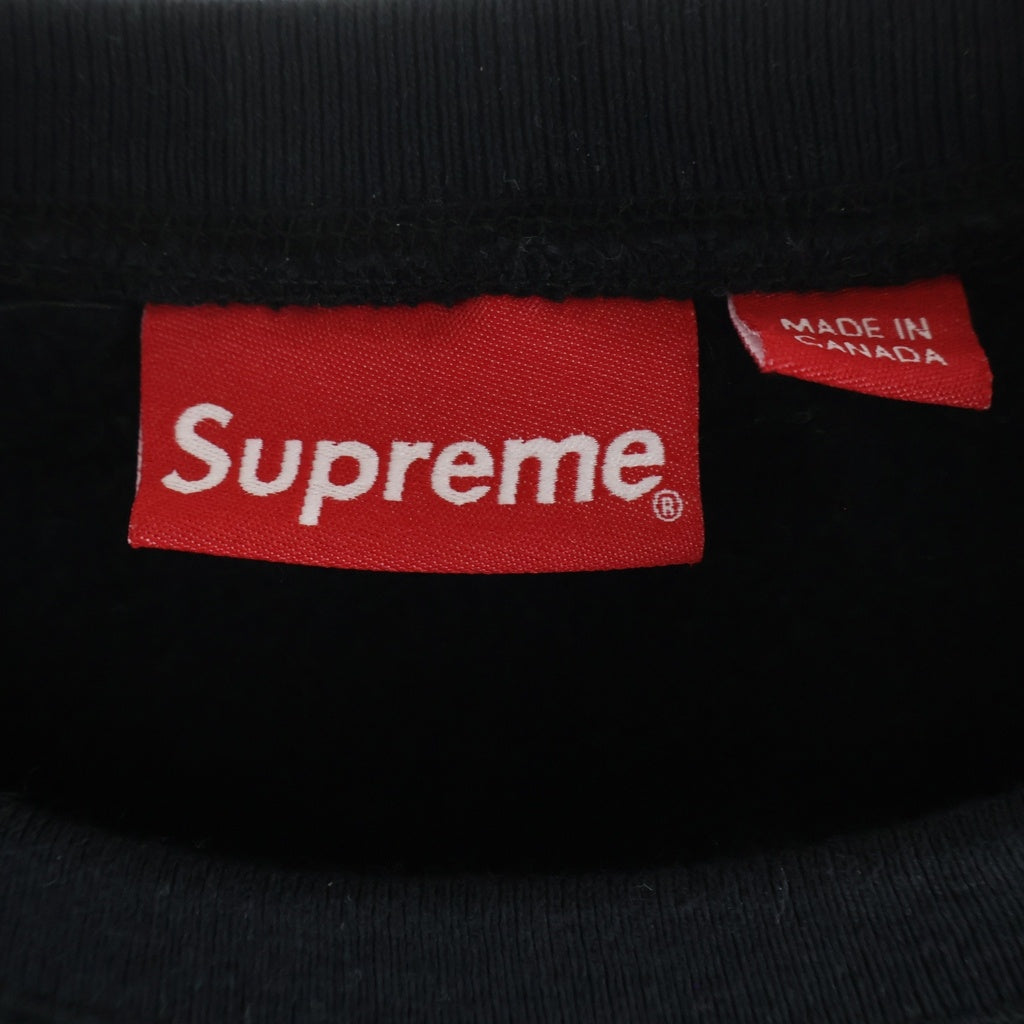 SUPREME(シュプリーム) 18AW Box Logo Crewneck ボックスロゴ クルーネック スウェットトレーナー ブラック
