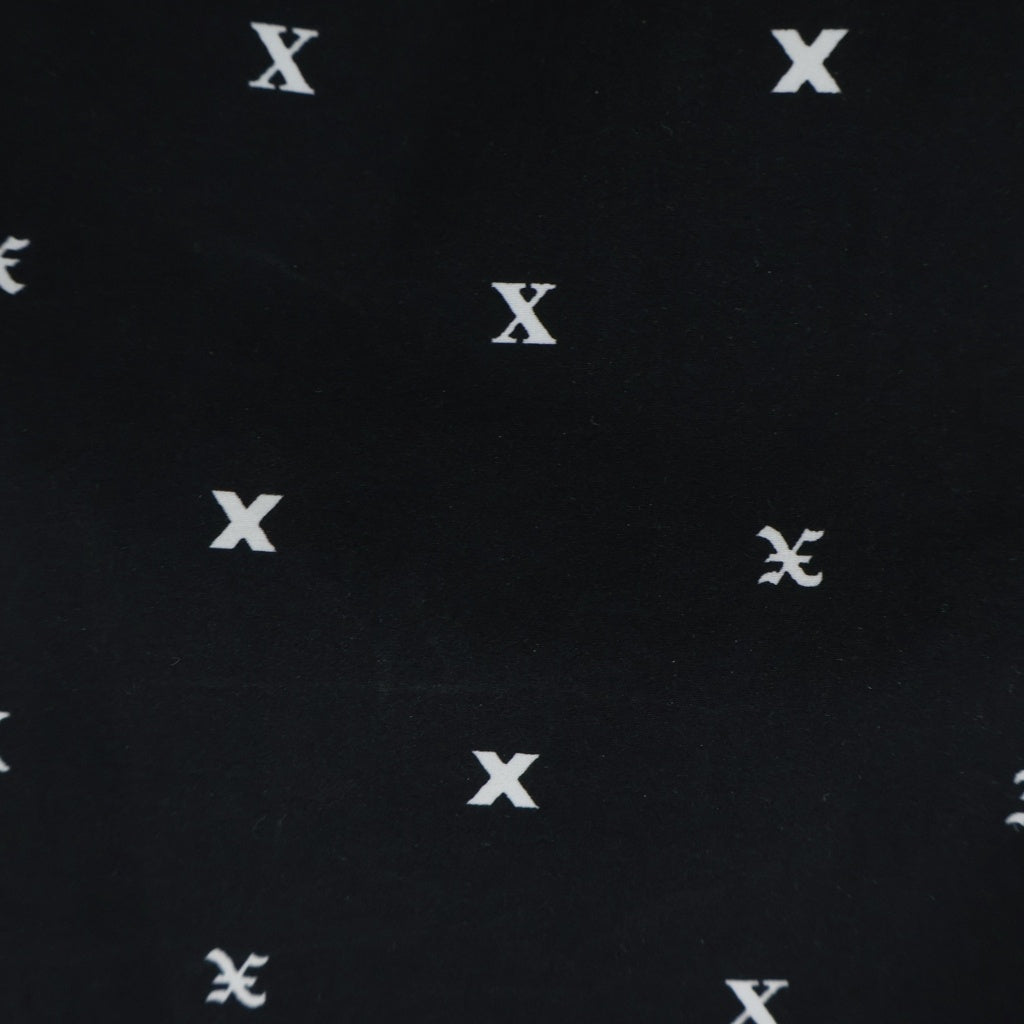 F.C.R.B.(エフシーアールビー) 21SS ×GOD SELECTION XXX GAME SHORTS ゴッドセレクション ゲーム ロゴ 総柄 ショートパンツ ハーフパンツ ショーツ ブラック FCRB-210119