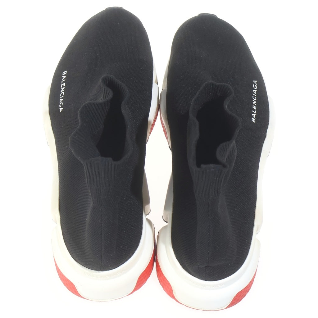 BALENCIAGA(バレンシアガ) SPEED TRAINER MID BLACK RED スピードトレーナー ハイカットスニーカー ソックススニーカー ブラック 433214