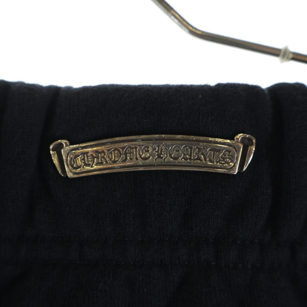 CHROME HEARTS(クロムハーツ) Y NOT Cemetery Cross King Taco Sweat Shorts ワイノット セメタリークロス キングタコ スウェットショーツ ショートパンツ ハーフパンツ ブラック
