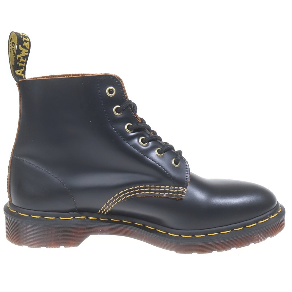 Dr.Martens(ドクターマーチン) 101 6ホール レースアップ レザー ショートブーツ ブラック