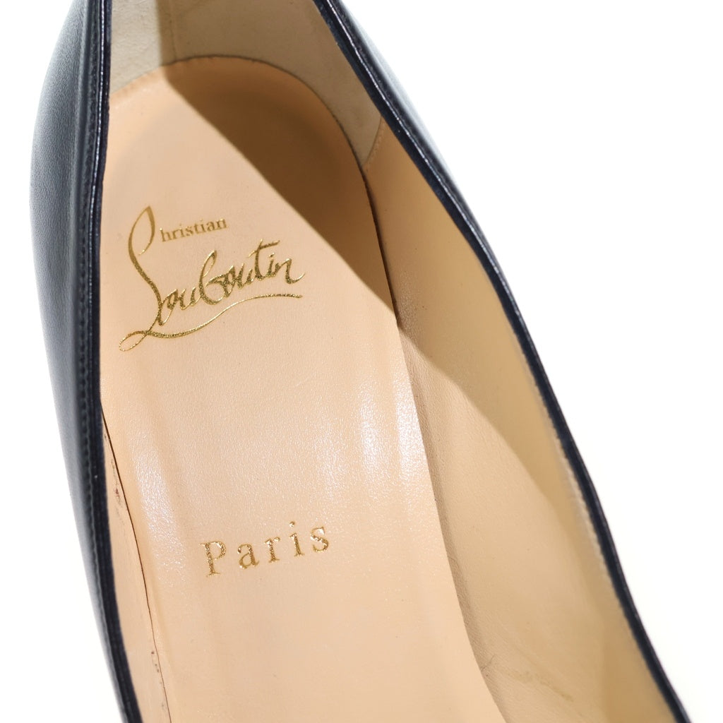CHRISTIAN LOUBOUTIN(クリスチャンルブタン) SIMPLE PUMP 70 PATENT CALF シンプル パンプ パテント カーフ ピンヒール パンプス レディース ブラック