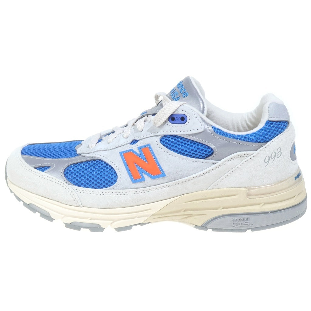 New Balance(ニューバランス) ×KITH Madison Square Garden U993MS キス マディソンスクエアガーデン ローカットスニーカー ホワイト/ブルー US9/27cm