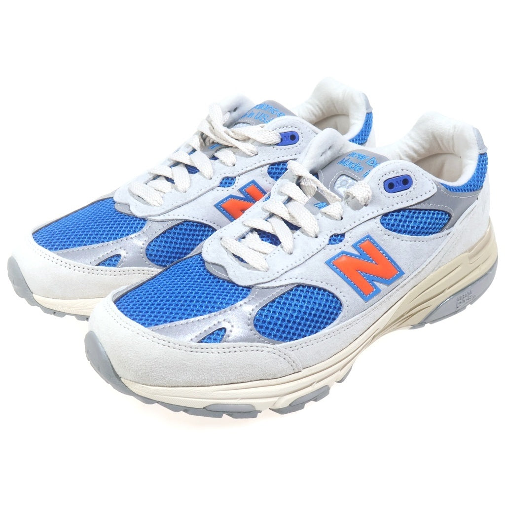 New Balance(ニューバランス) ×KITH Madison Square Garden U993MS キス マディソンスクエアガーデン ローカットスニーカー ホワイト/ブルー US9/27cm