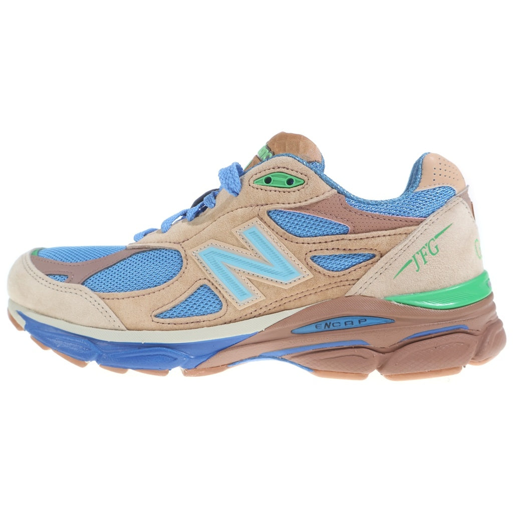 New Balance(ニューバランス) ×JOE FRESHGOODS 990V3 OUTSIDE CLOTHES ジョーフレッシュグッズ アウトサイドクローズ ローカットスニーカー ブラウン/ブルー US9cm/27cm M990JG3