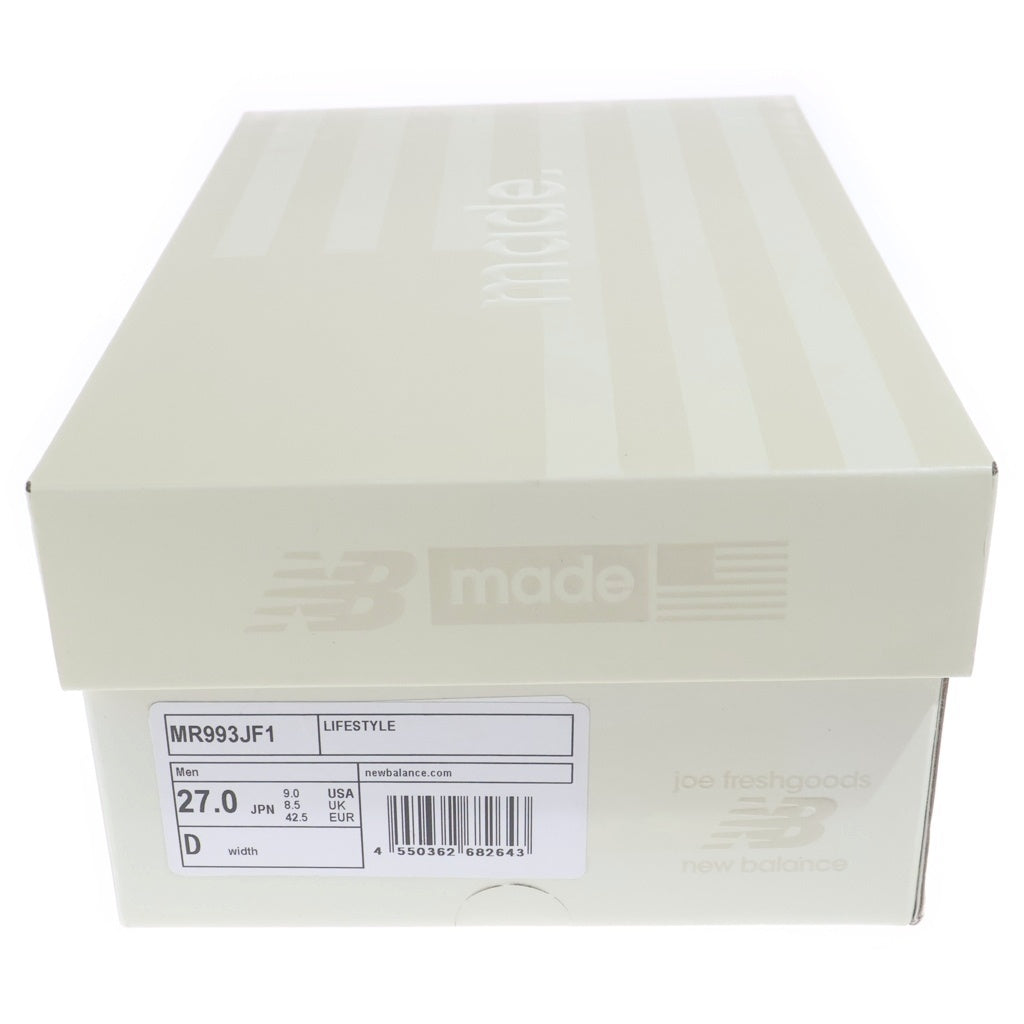New Balance(ニューバランス) ×Joe Freshgoods 993 Performance Art Arctic Blue ジョー フレッシュグッズ 993 パフォーマンス アート アークティックブルー ローカットスニーカー MR993JF1