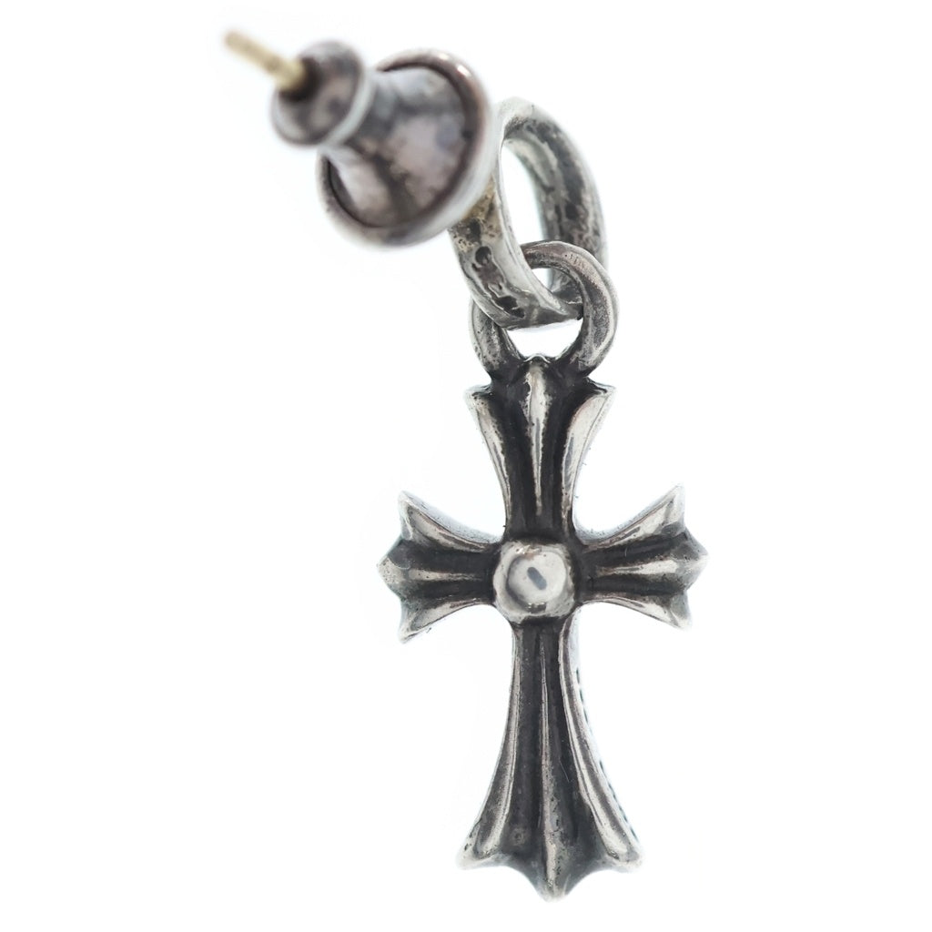 CHROME HEARTS(クロムハーツ) BBY F PPRCHN ベイビーファットクロス ドロップピアス シルバー BCA090