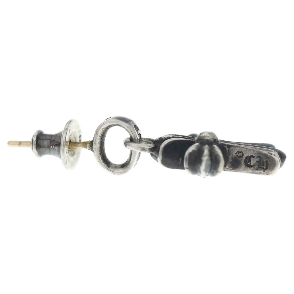CHROME HEARTS(クロムハーツ) BBY F PPRCHN ベイビーファットクロス ドロップピアス シルバー BCA090