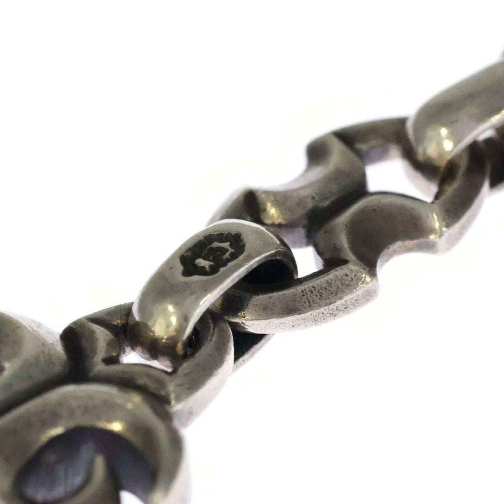 REID MFG(リード エムエフジー) 3LARGE ANCHOR LINK DOUBLE SIDE GOTHIC SURF HANGER W/Wallet Keepar T-Bar ウォレットチェーン キーチェーン ウォレットキーパー Tバー シルバー