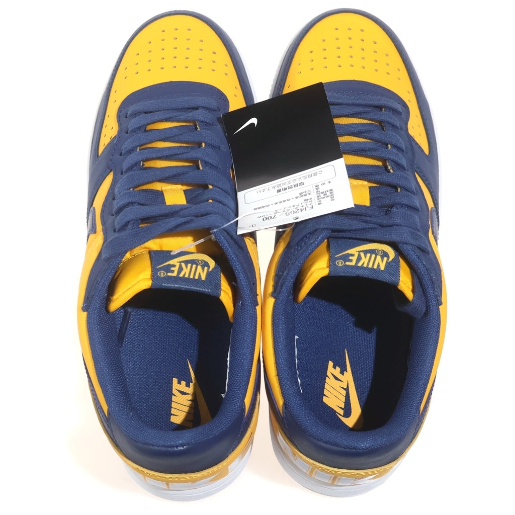 NIKE(ナイキ) TERMINATOR LOW MICHIGAN FJ4206-700 ターミネーター ミシガン ローカットスニーカー イエロー/ネイビー US8.5/26.5cm