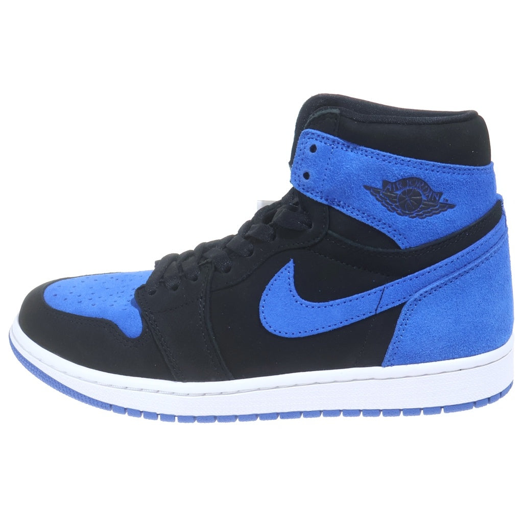 NIKE(ナイキ) AIR JORDAN1 RETRO HIGH OG ROYAL REIMAGINED DZ5485-042 エアジョーダン1 レトロ ロイヤル リイマジンド ハイカットスニーカー ブルー/ブラック US8.5/26.5cm
