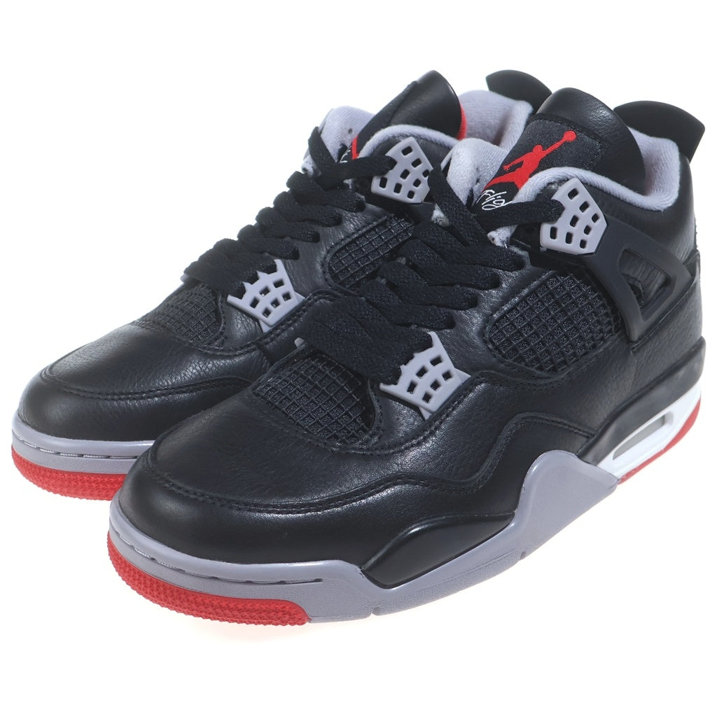 NIKE(ナイキ) AIR JORDAN 4 RETRO BRED REIMAGINED FV5029-006 エアジョーダン4 レトロ ブレッド リイマジンド ハイカットスニーカー ブラック US8.5/26.5cm