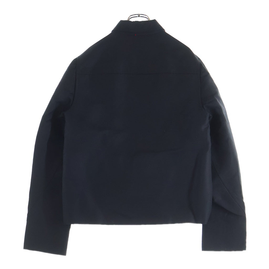 Rick Owens(リックオウエンス) レイヤード ブロンゾン ジップアップ ジャケット ブルゾン ブラック RR17S9713-N