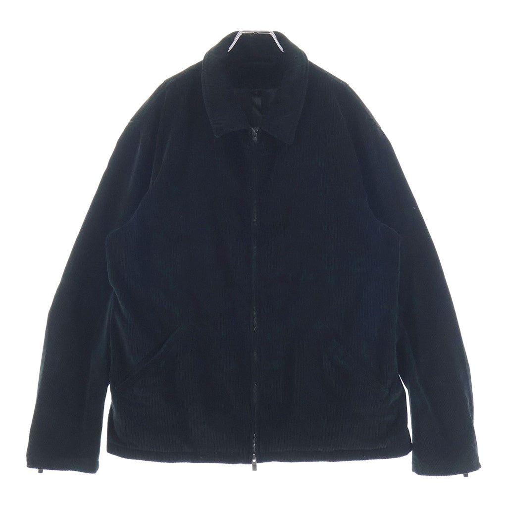wjk(ダブルジェイケイ) Heavy Corduroy Riders ヘビーコーデュロイ ライダースジャケット ブラック 2078co29g