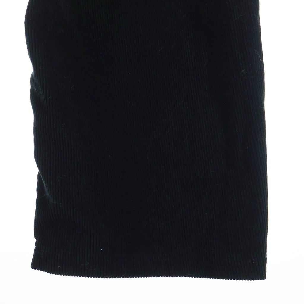wjk(ダブルジェイケイ) Heavy Corduroy Trousers ヘビーコーデュロイ トラウザーズ ワイドパンツ ブラック 5201co29g