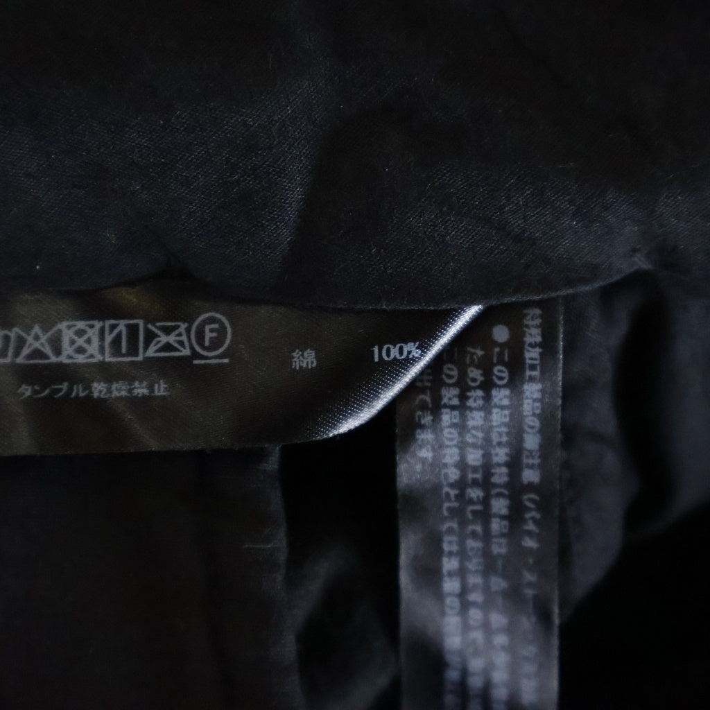 wjk(ダブルジェイケイ) Heavy Corduroy Trousers ヘビーコーデュロイ トラウザーズ ワイドパンツ ブラック 5201co29g