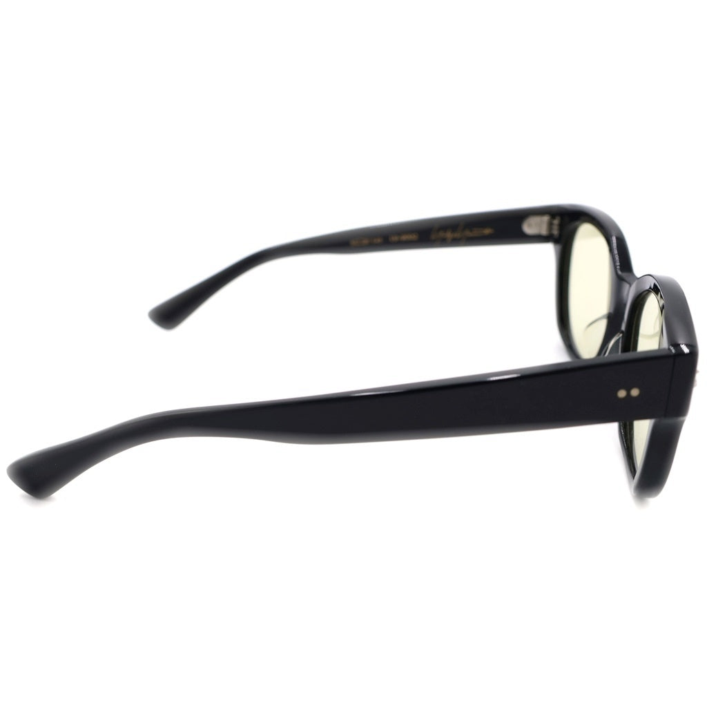 Yohji Yamamoto(ヨウジヤマモト) バイカーズ ウェリントン サングラス アイウェア メガネ 眼鏡 ブラック 19-9002