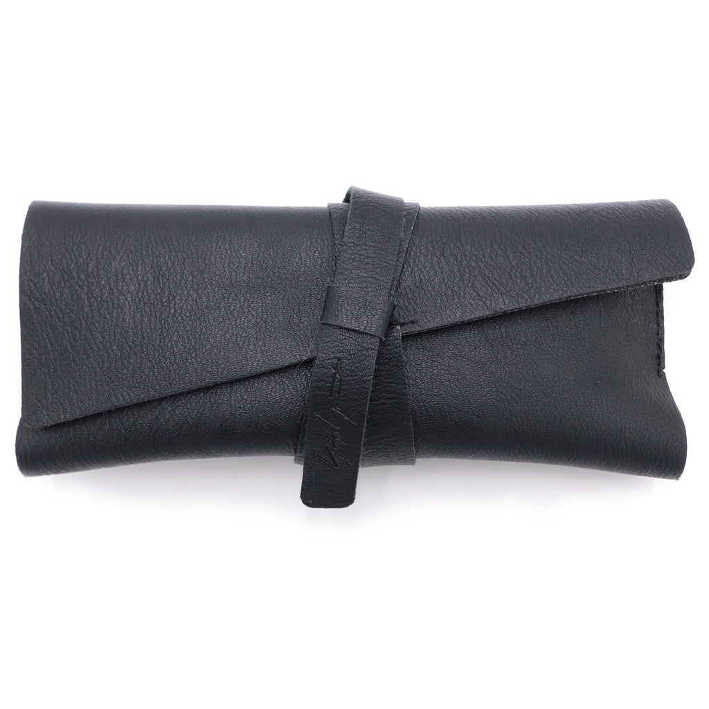 Yohji Yamamoto(ヨウジヤマモト) バイカーズ ウェリントン サングラス アイウェア メガネ 眼鏡 ブラック 19-9002