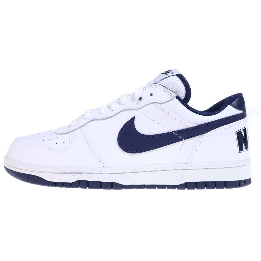 NIKE(ナイキ) BIG NIKE LOW 355152-140 ビッグナイキ ローカットスニーカー ホワイト/ネイビー US10/28cm