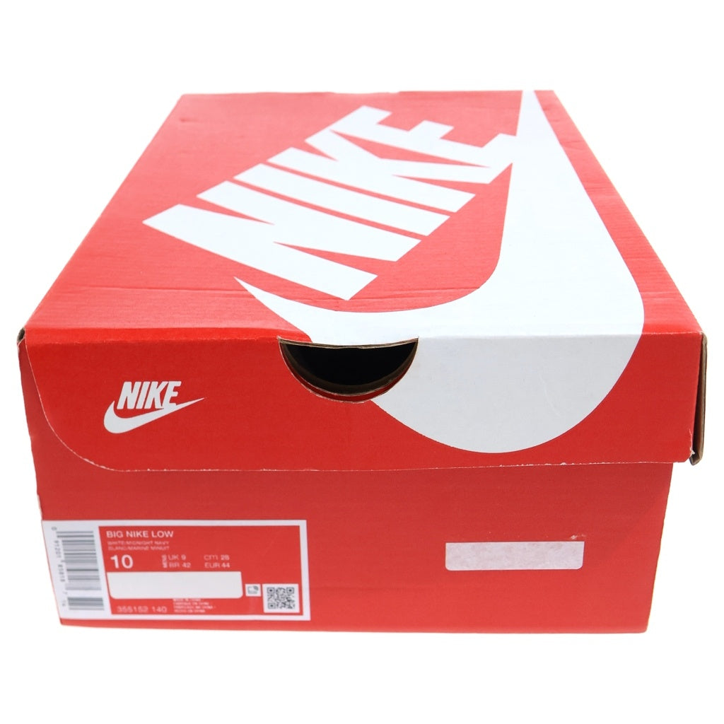 NIKE(ナイキ) BIG NIKE LOW 355152-140 ビッグナイキ ローカットスニーカー ホワイト/ネイビー US10/28cm
