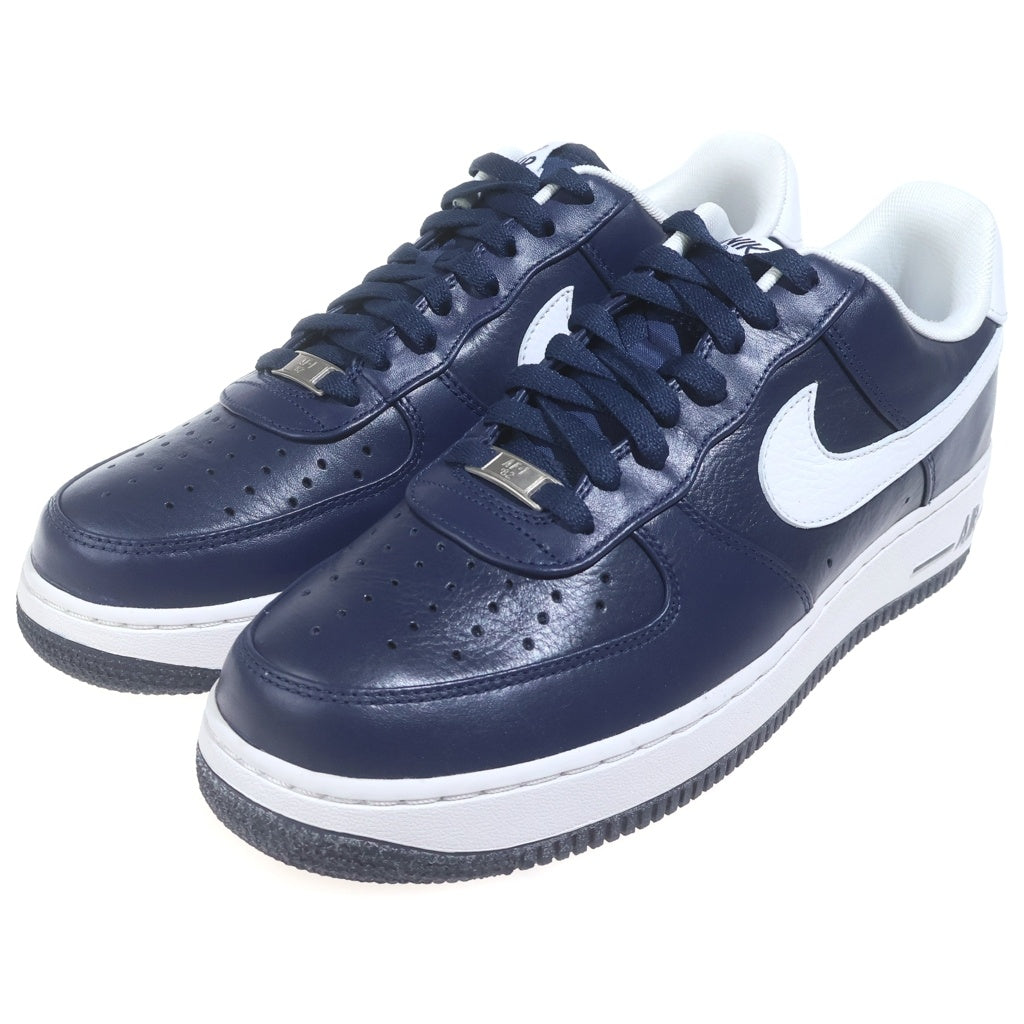 NIKE(ナイキ) 【観賞用2012年製】 AIR FORCE 1 LOW PREMIUM 318775-400 エアフォース1 ローカットスニーカー ネイビー US10/28cm