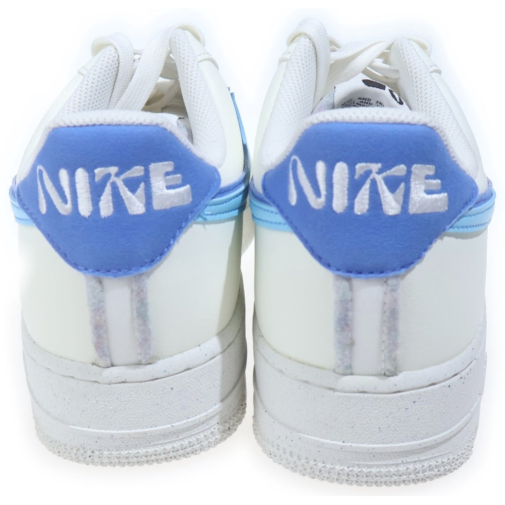 NIKE(ナイキ) AIR FORCE 1 07 LV8 SAIL DO9786-100 エアフォース1 セイル ブルーチル ローカットスニーカー ホワイト US10/28cm