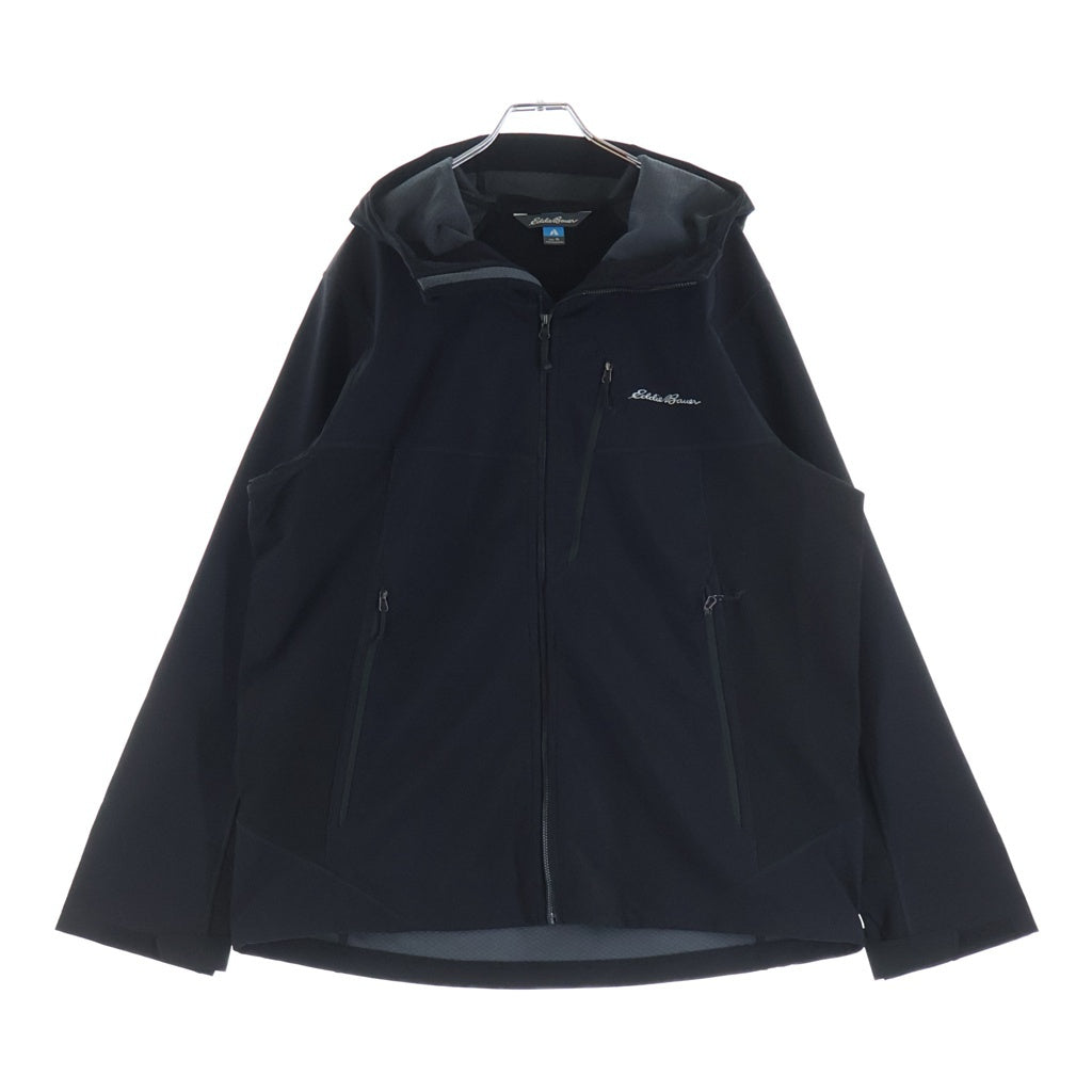 Eddie Bauer(エディバウワー) SANDSTONE SHIELD HOODED JACKET サンドストーン シールド フーデッド マウンテンパーカー ジャケット ブラック 400999