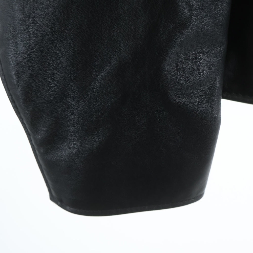 SCHOTT(ショット) ライトウェイトカウハイド レザー ダブルライダース ジャケット ブラック 503VN