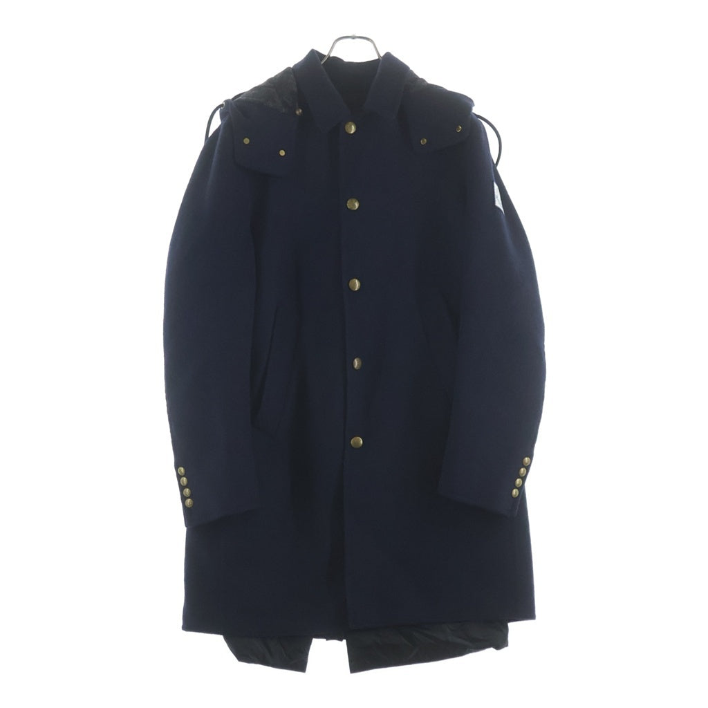 MONCLER モンクレール 16AW CHESTER チェスター 裏地カモデザイン ライナー コート ジャケット ネイビー B23913171980 MONCLER(モンクレール) 16AW CHESTER チェスター 裏地カモデザイン