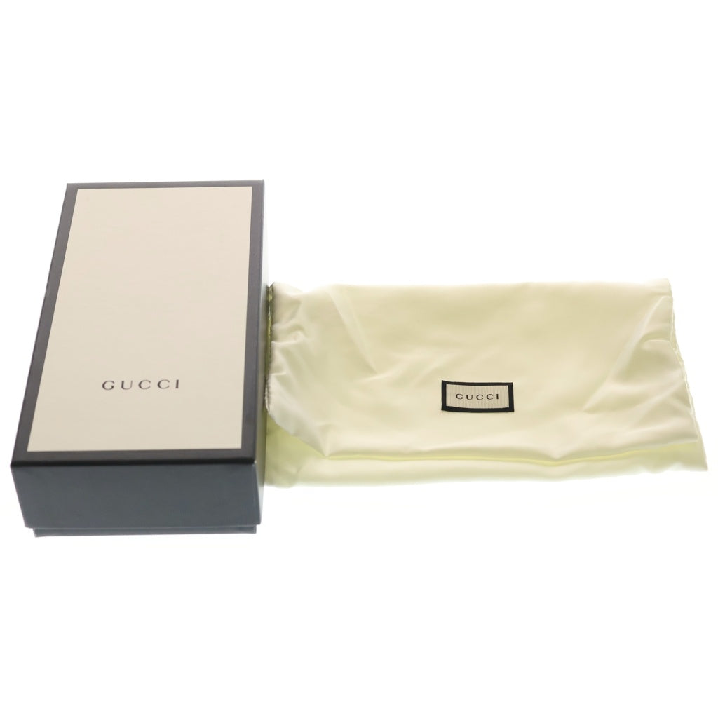 GUCCI(グッチ) GGマーモント フローラ 長財布 レザー×キャンバス ネイビー 536352.0959 レディース