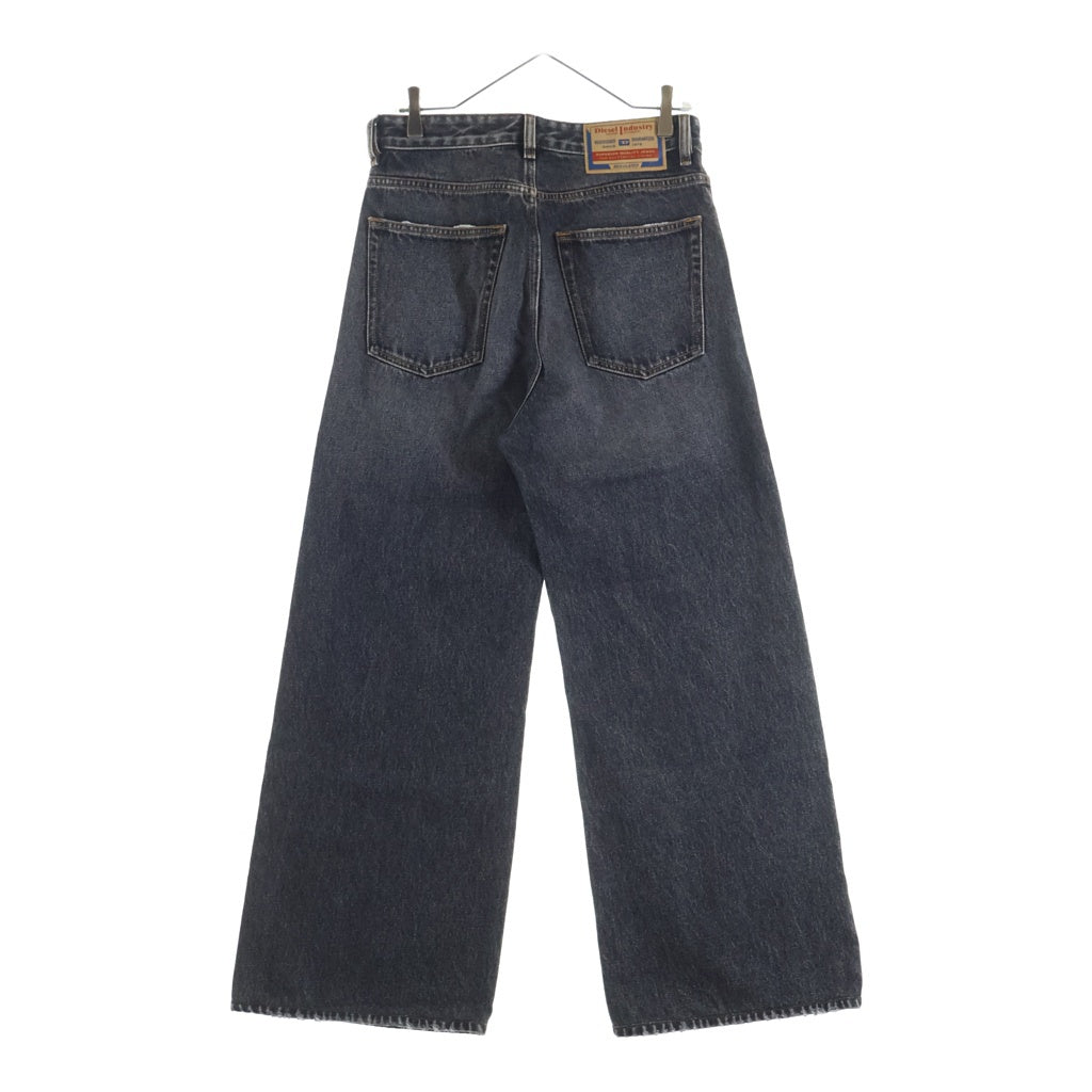 DIESEL(ディーゼル) D-RISE ダメージ加工 デニム クラッシュ ワイドデニムパンツ インディゴ A0637