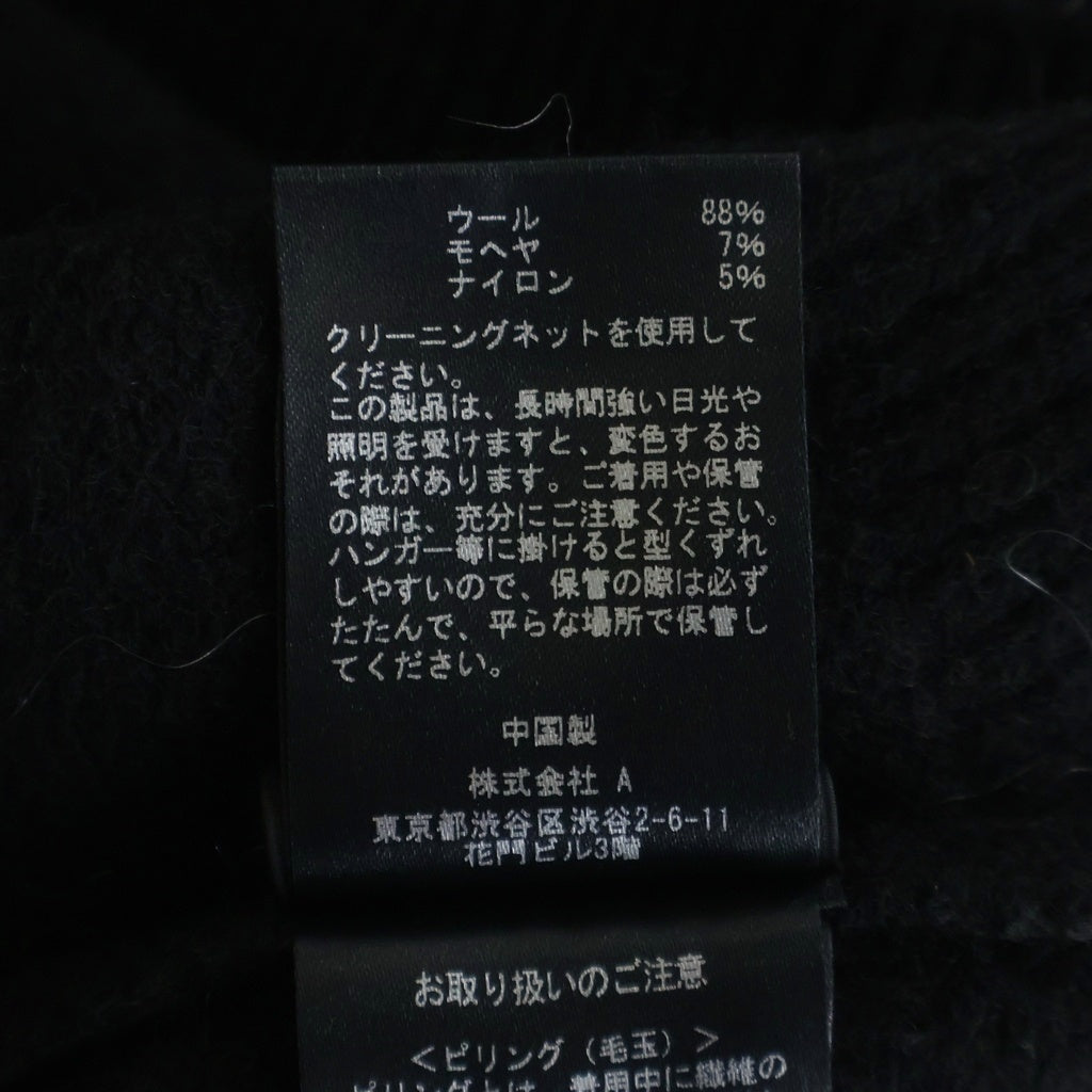 NO BRAND(ノーブランド) A-ABYTS(エーバイティーエス) Nordic Turtkle Neck Knit ノルディック タートルネック ニット ABYTS-030