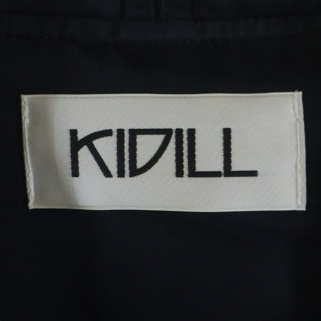 KIDILL(キディル) ×IT イット バックプリント ジップアップ MA-1 フライトジャケット ブルゾン ブラック KL341