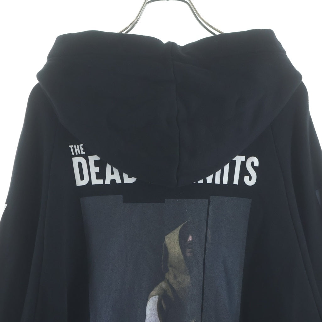 UNDERCOVER(アンダーカバー) 19SS THE DEAD HERMITS オーバーサイズ ジップスウェットパーカー ブラック UCW4809-1