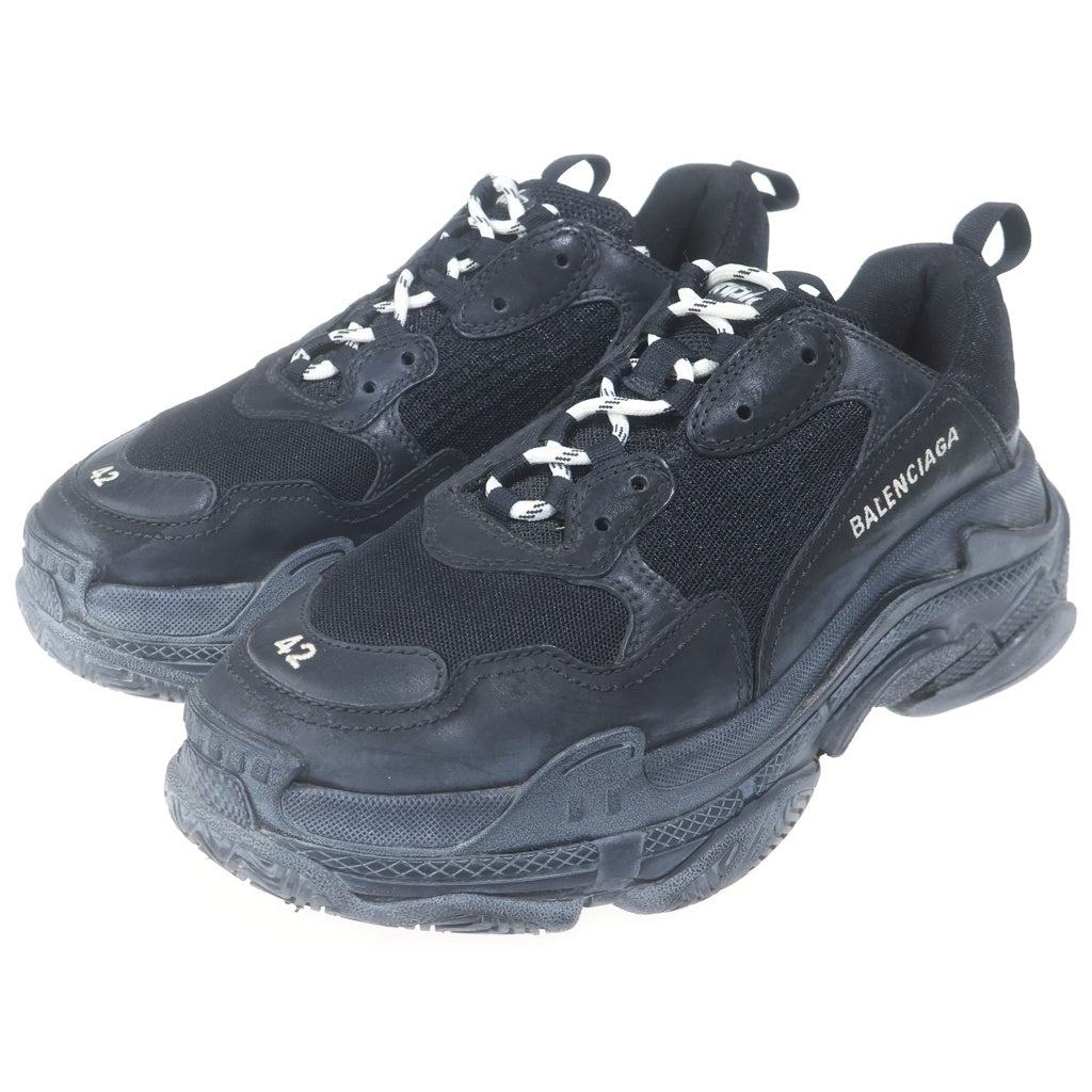 BALENCIAGA(バレンシアガ) Triple S トリプルS ローカットスニーカー シューズ ブラック 42 534162