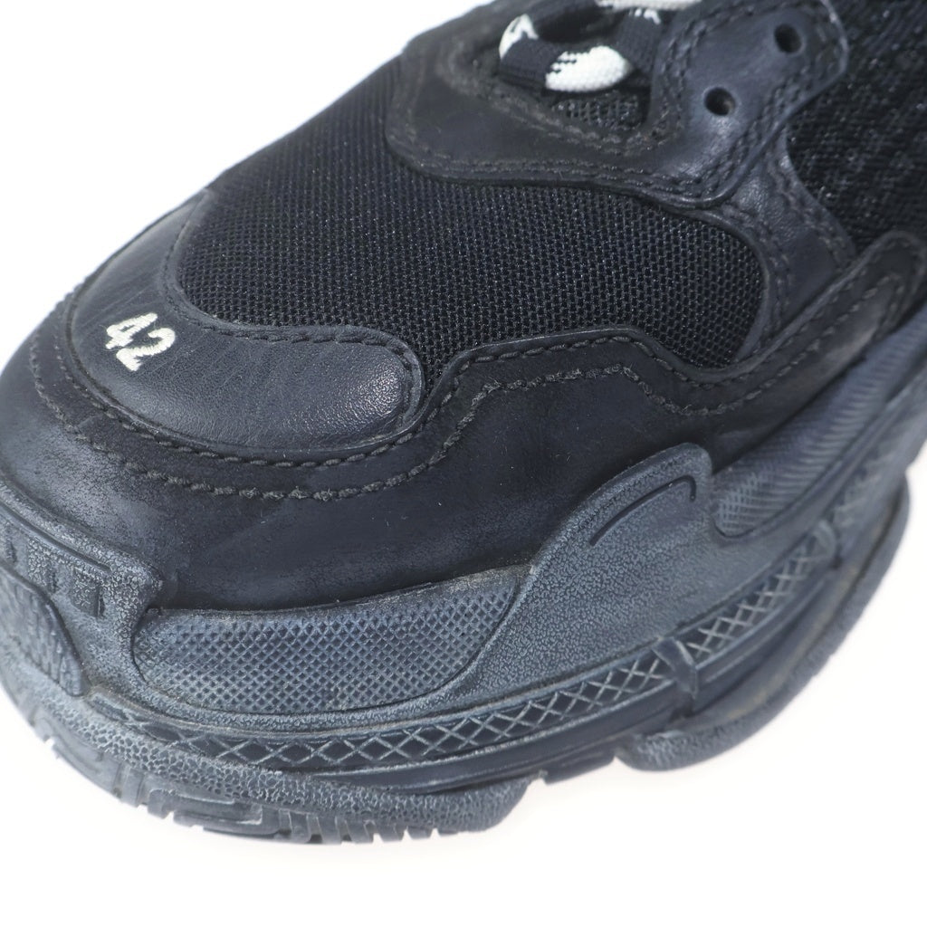 BALENCIAGA(バレンシアガ) Triple S トリプルS ローカットスニーカー シューズ ブラック 42 534162