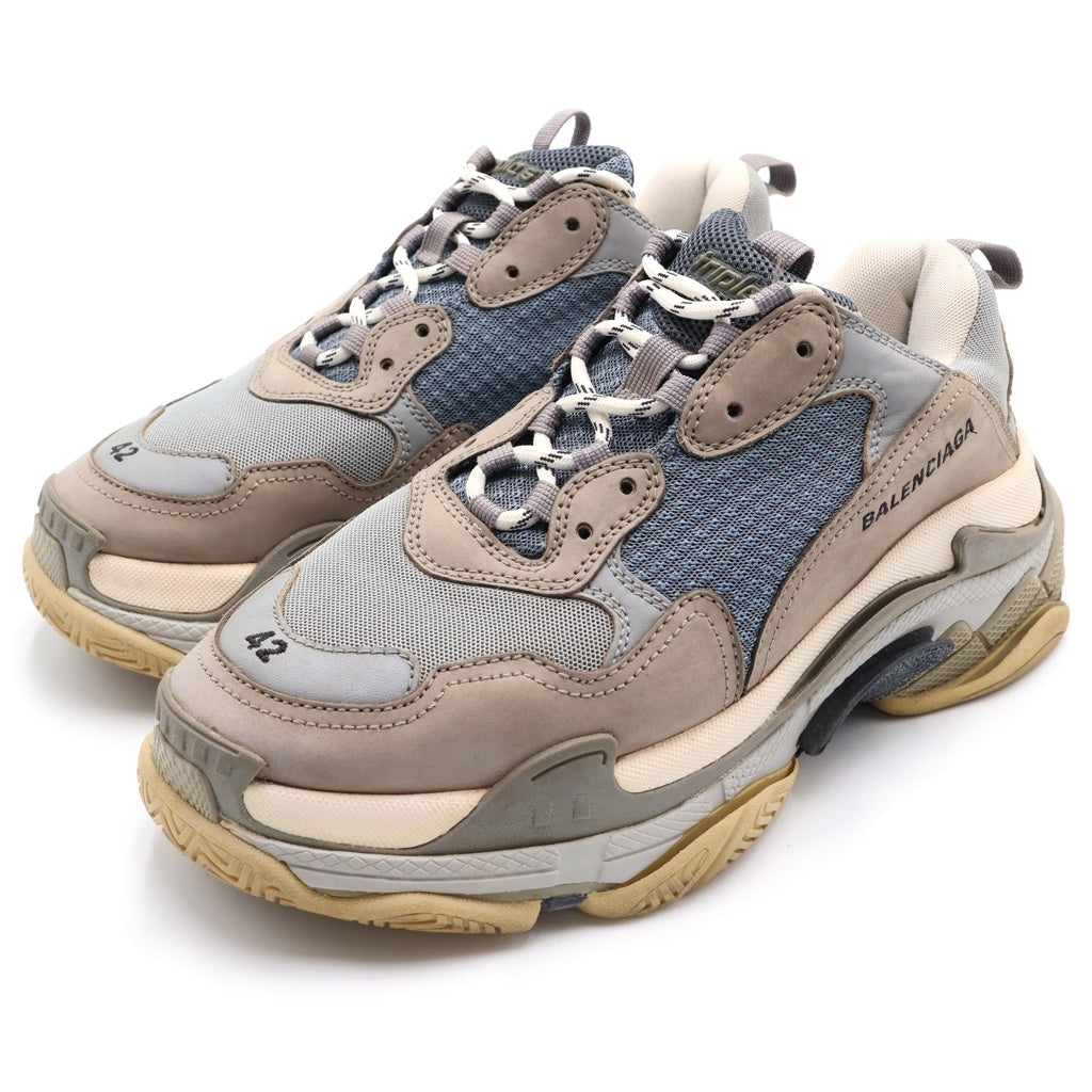 BALENCIAGA(バレンシアガ) Triple S トリプルS ローカットスニーカー シューズ グレー 42 536737