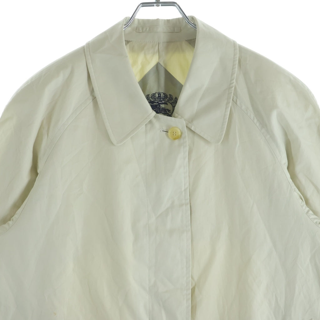 BURBERRY(バーバリー) バックスリッドデザイン 5B コットン ロング ステンカラー コート ベージュ C-TK83