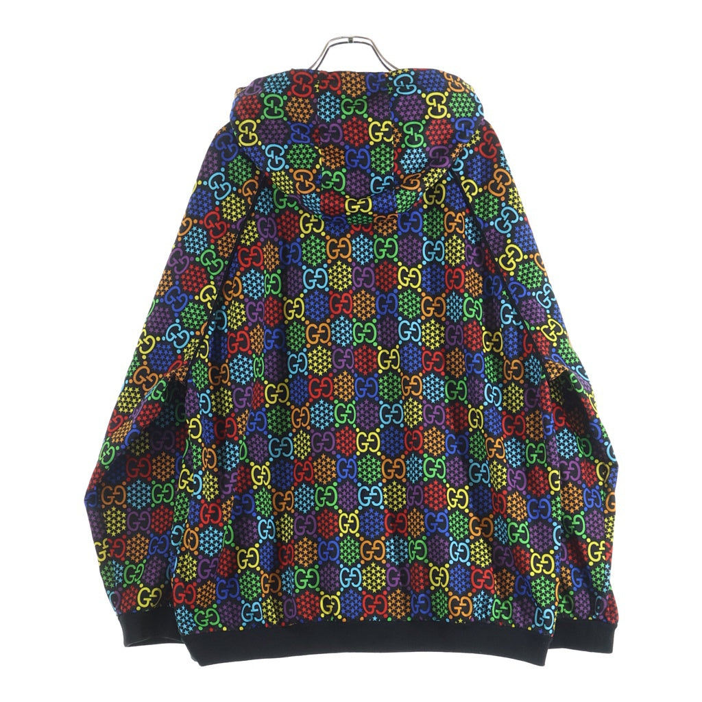 GUCCI(グッチ) GGサイケデリック ジップアップパーカー ジャケット ブルゾン マルチ 604197 XJB62