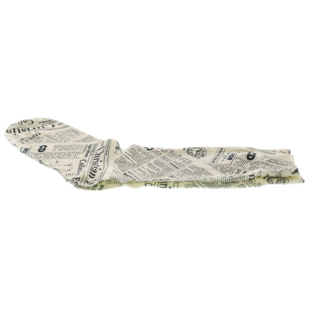 DIOR(ディオール) ×DANIEL ARSHAM NEWSPAPER PRINT COTTON SOCKS ダニエルアーシャム ニュースペーパー プリント コットン ソックス 靴下 ホワイト/ブラック 923MC14AT106
