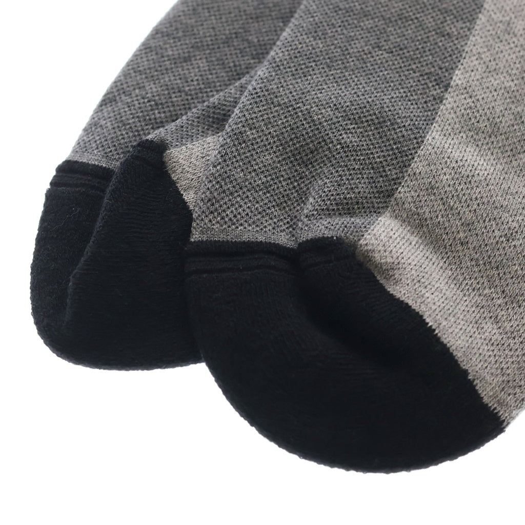 DIOR(ディオール) 19AW ×Sorayama Hajime Chaussette Tech B Socks 空山基 ロゴ刺繍 テック コットン ソックス 靴下 グレー/ブラック 933MC07AT988