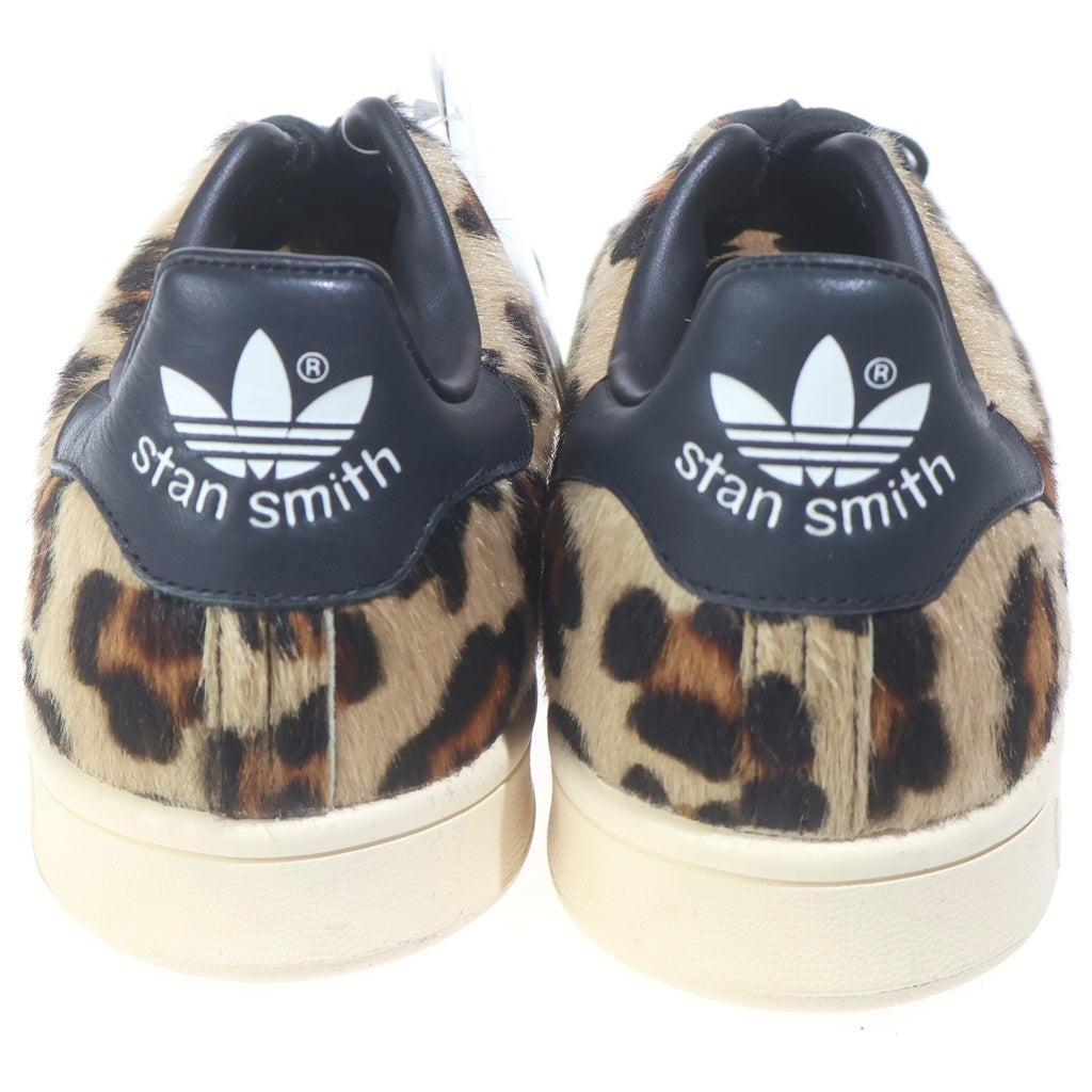 adidas(アディダス) STAN SMITH LEOPARD S75116 スタンスミス ハラコレザー レオパード ローカットスニーカー ブラウン US10/28cm