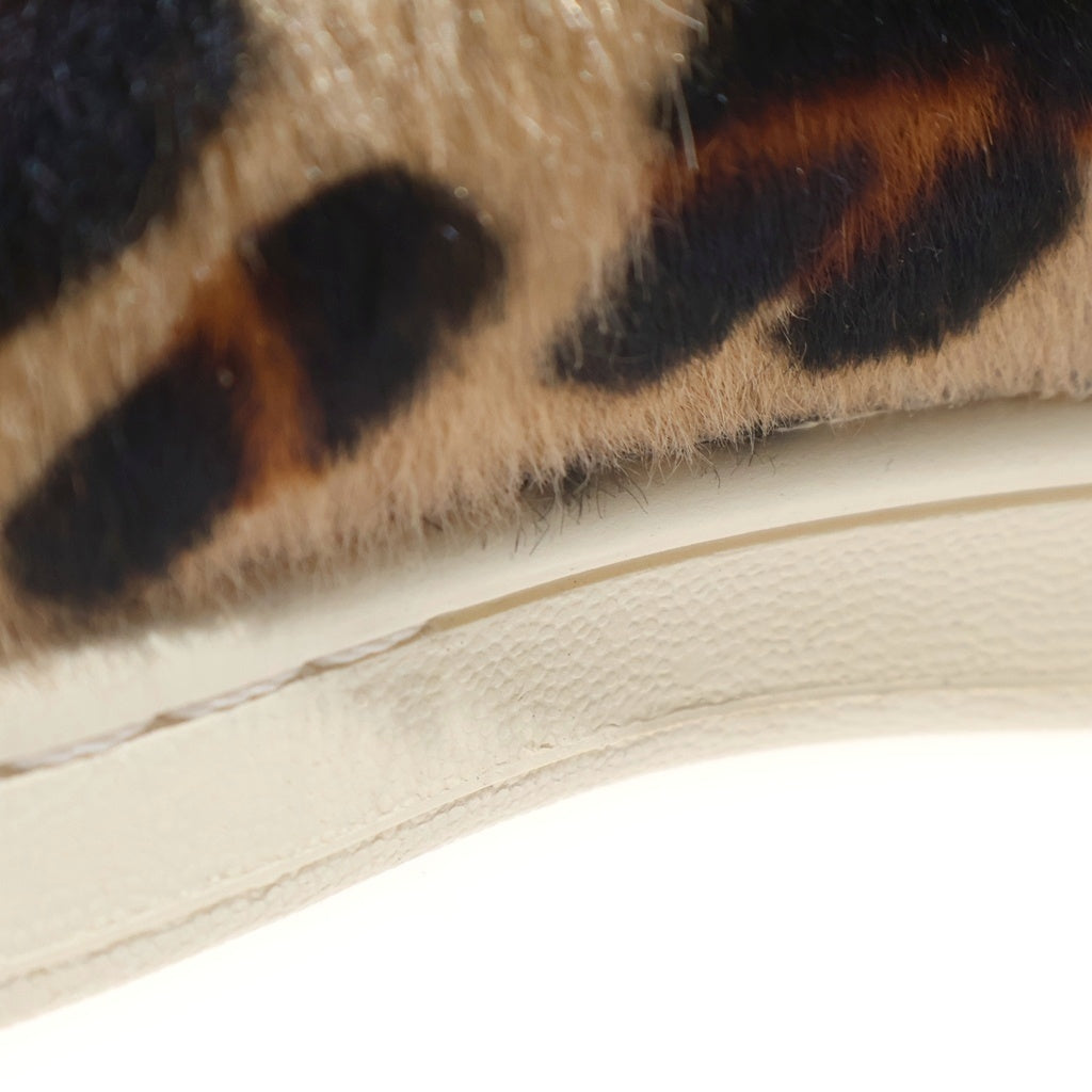 adidas(アディダス) STAN SMITH LEOPARD S75116 スタンスミス ハラコレザー レオパード ローカットスニーカー ブラウン US10/28cm