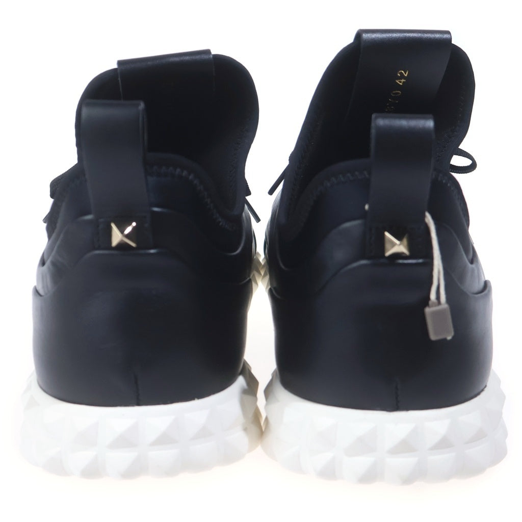 VALENTINO(ヴァレンティノ) ロックスタッズ レザー ローカットスニーカー ブラック TNA28Y0