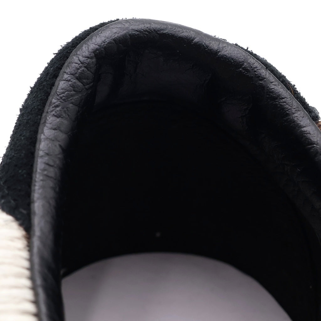 VANS(ヴァンズ) ハラコレザー レオパード カウ ローカットスニーカー ブラック/ホワイト/ブラウン US10/28cm