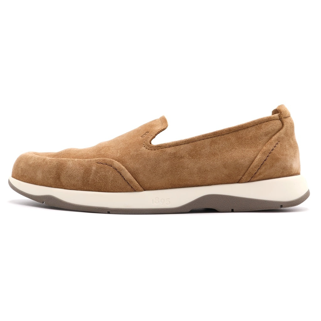 Berluti(ベルルッティ) エシャぺ ヌバックレザー スリッポン ローファー ローカットスニーカー ブラウン